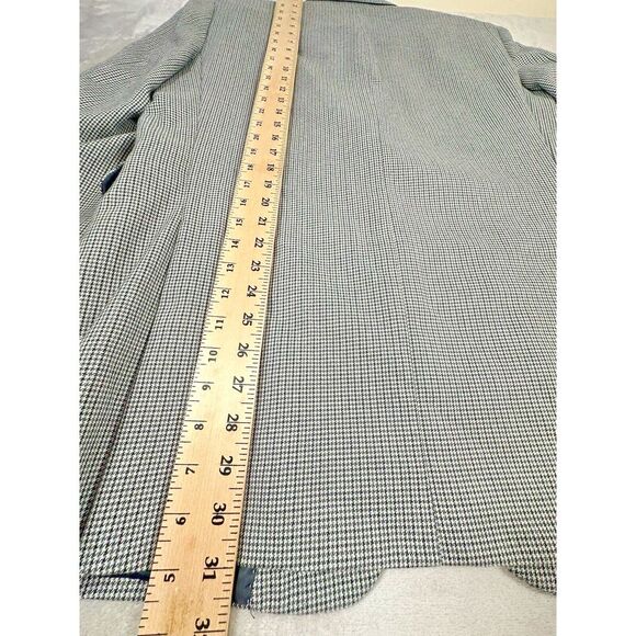 Tommy Hilfiger Mens Double Vented Blazer Sport Jacket Contrast Sleeve *READ  SZ - Picture 6 of 14